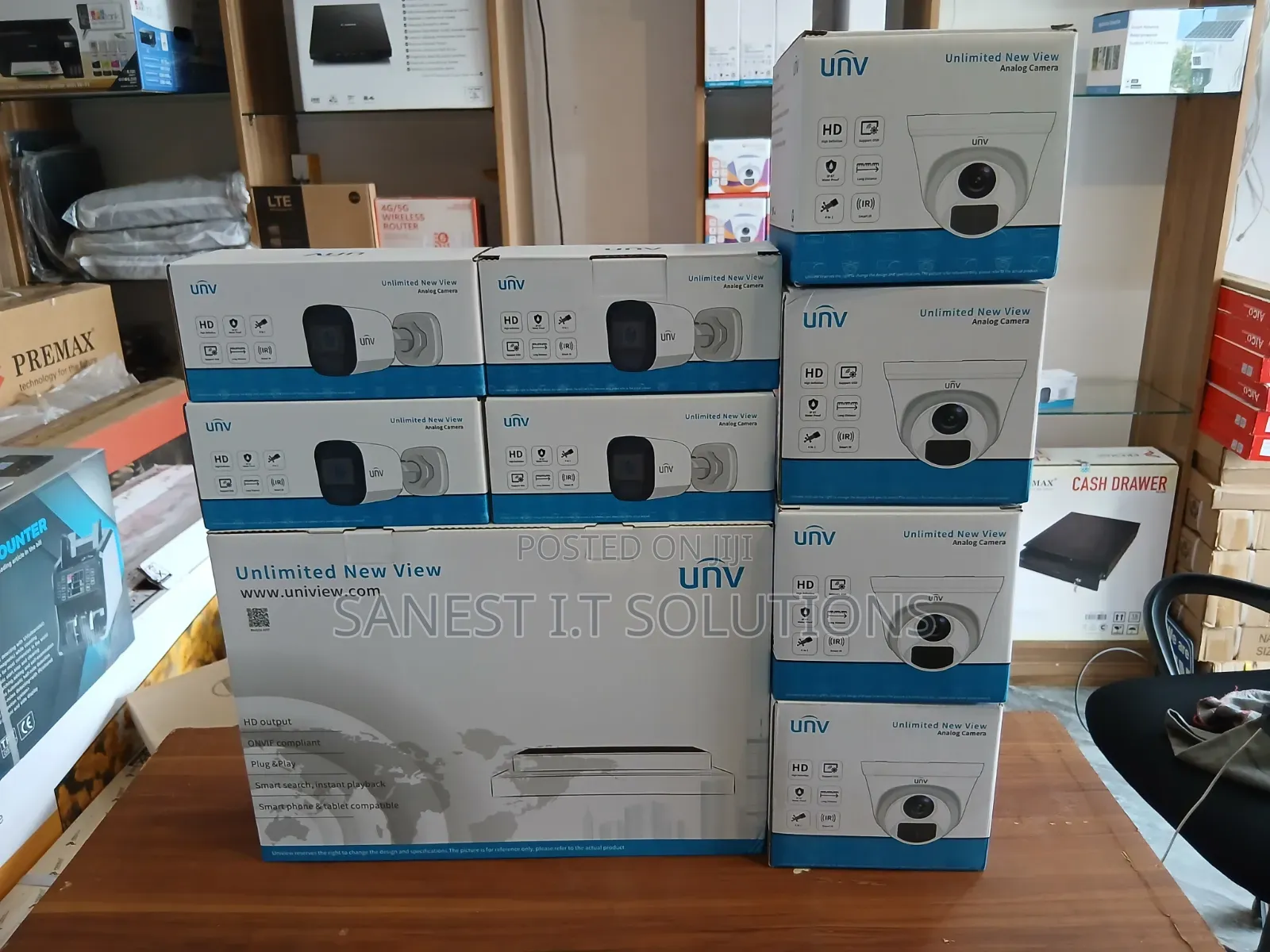 CCTV Camera With DVR 2mp Unv