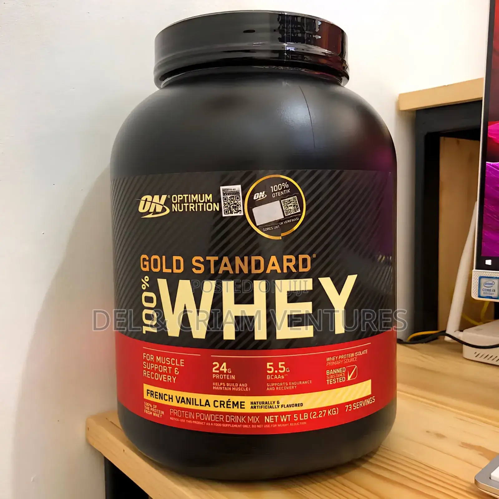 Gold Standard 100% Whey Protein 5lb