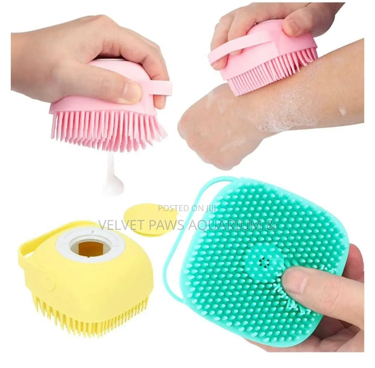 Silicone Brush for Dogs N Cat