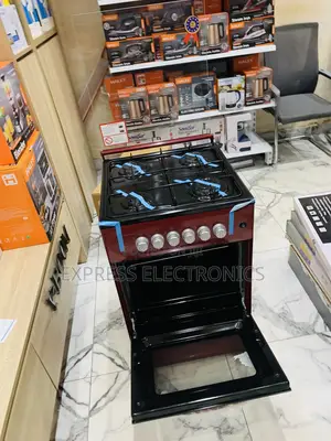 High Quality Sleek Volcano Gas Cooker Oven 4burner 50/50
