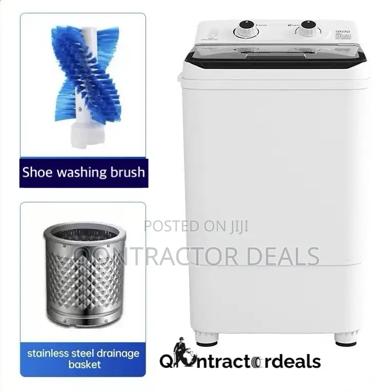 Qontractor Deals 7.5kg Top Load Portable Washing Machine
