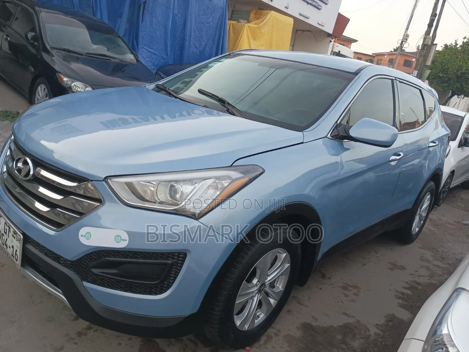 Hyundai Santa Fe 2014 Blue