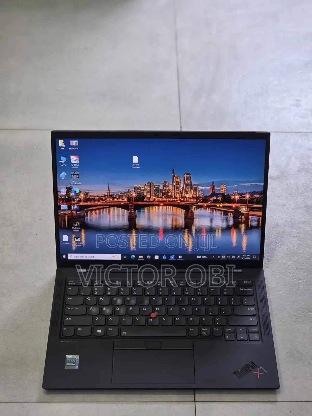 Laptop Lenovo ThinkPad X1 Carbon 16GB Intel Core i7 SSD 512GB