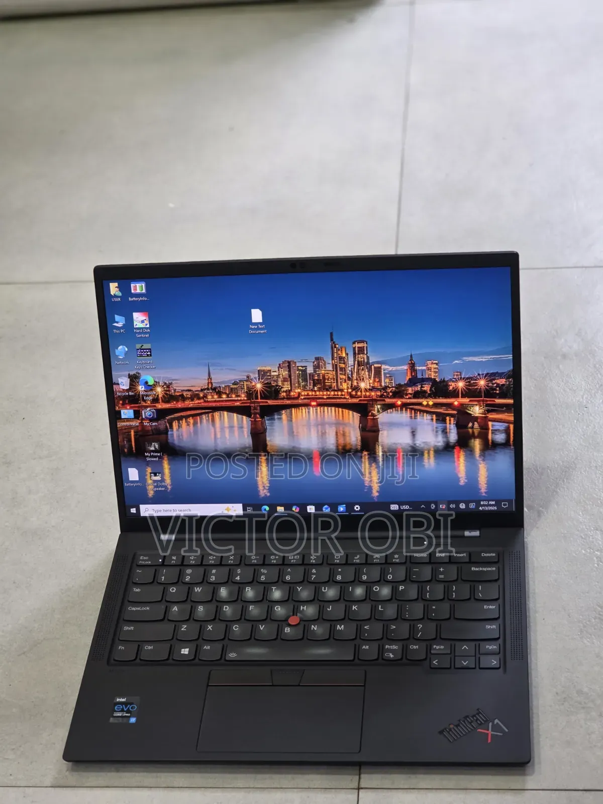 Laptop Lenovo ThinkPad X1 Carbon 16GB Intel Core i7 SSD 512GB