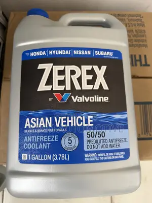 Zerex Asian Vehicle Blue Antifreeze Coolant . Ready to Use.