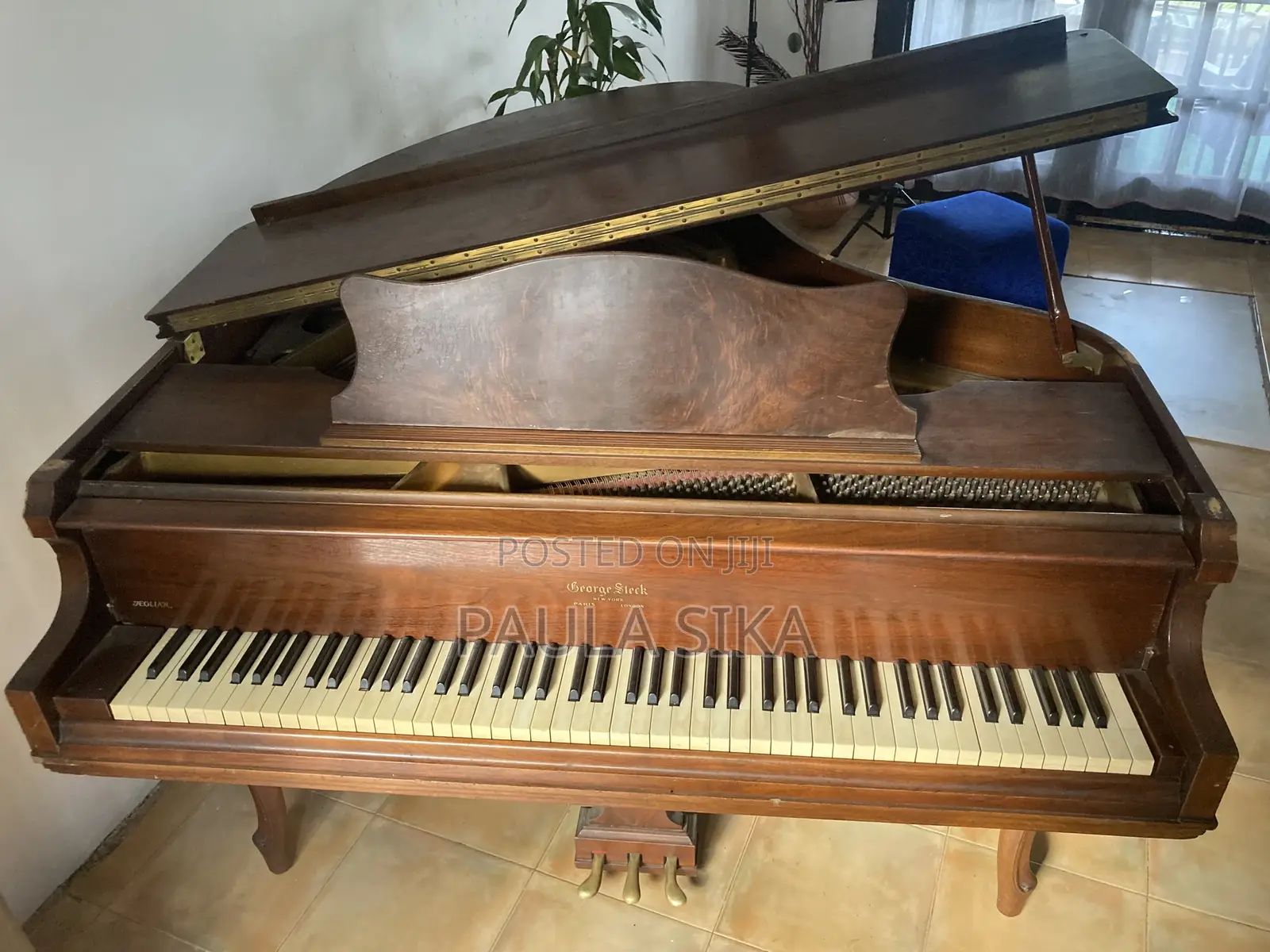 Vintage George Steck Baby Grand Piano (Circa 1915–1920)