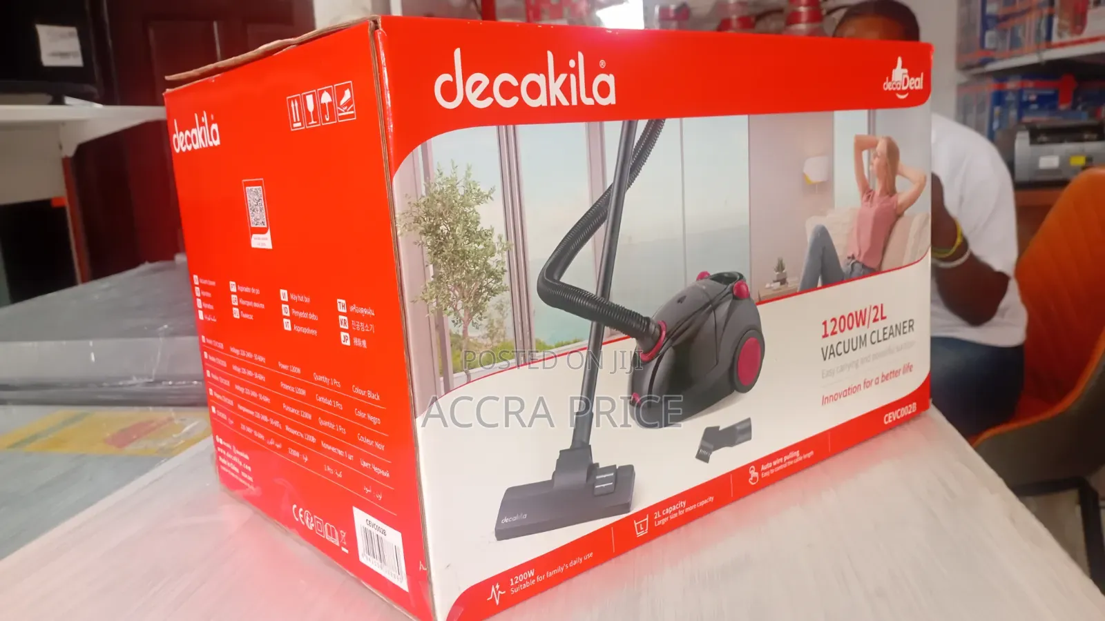 Innovate Yr Home Vacuum Cleaners 2l Decakila Vacuum Cleaners