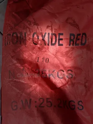 Stamped Concrete Pigment Red Oxide