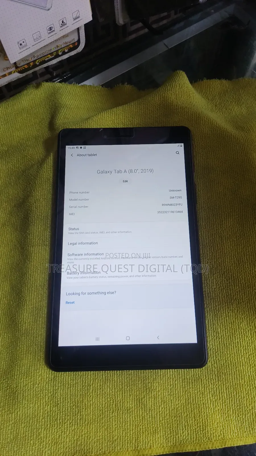 Samsung Galaxy Tab A 8.0 (2019) 32 GB Black