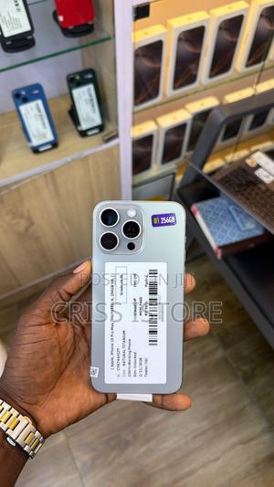 Apple iPhone 15 Pro Max 256 GB Silver for sale - Criss Istore Price: GH ...