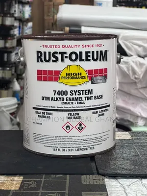 Anti Rust Oil Paint Yellow