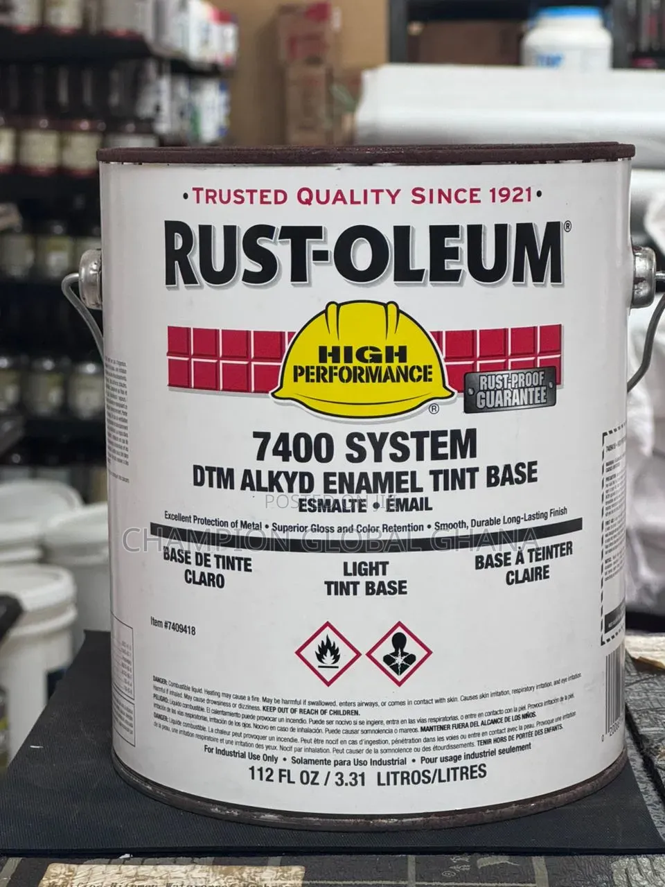 Anti Rust Metal Paint White