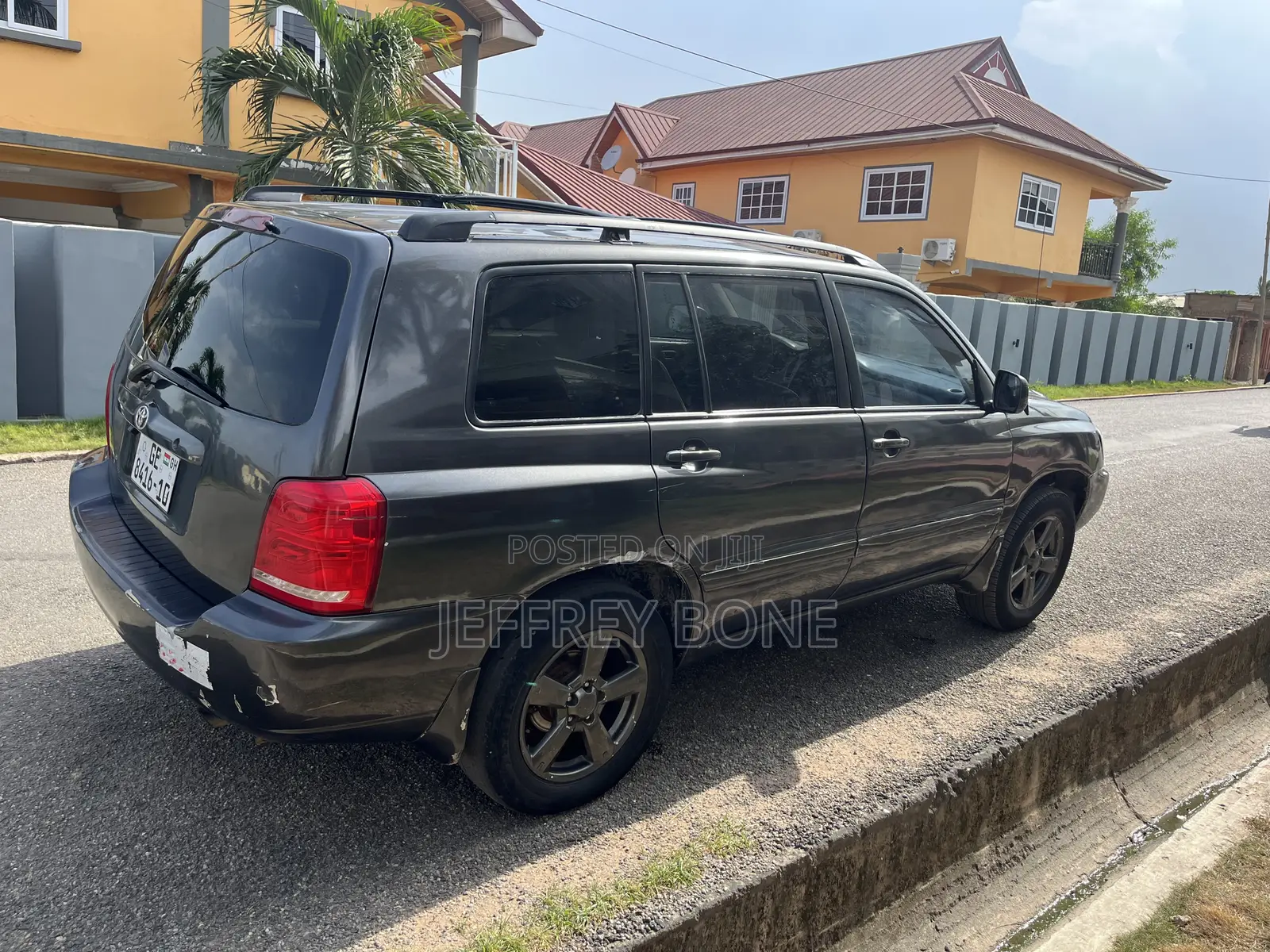 Toyota Highlander 4x4 2007 Black