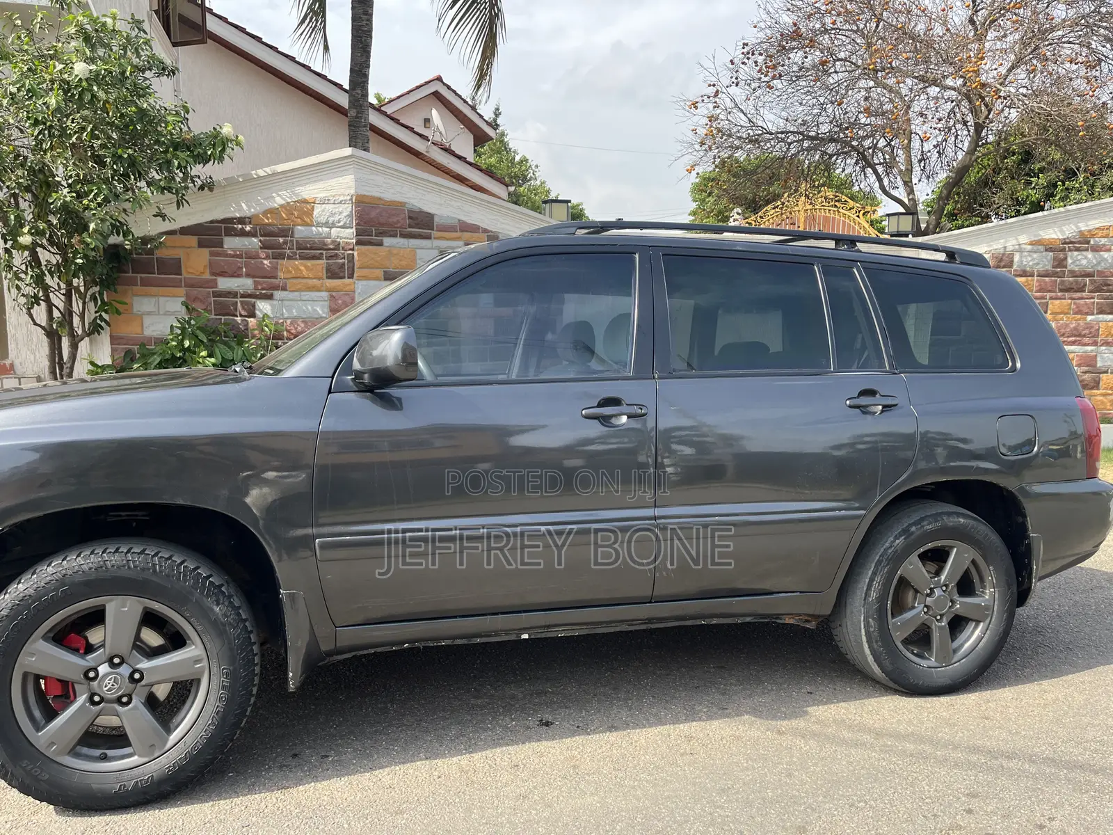 Toyota Highlander 4x4 2007 Black