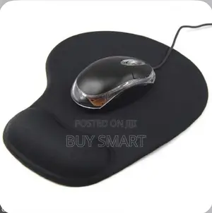 Mouse Pad With Gel Wrist Support