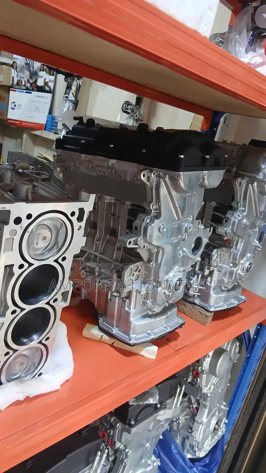 Elantra , Sonata , Senta Fe. Brand New Sakora Engine and Half Block