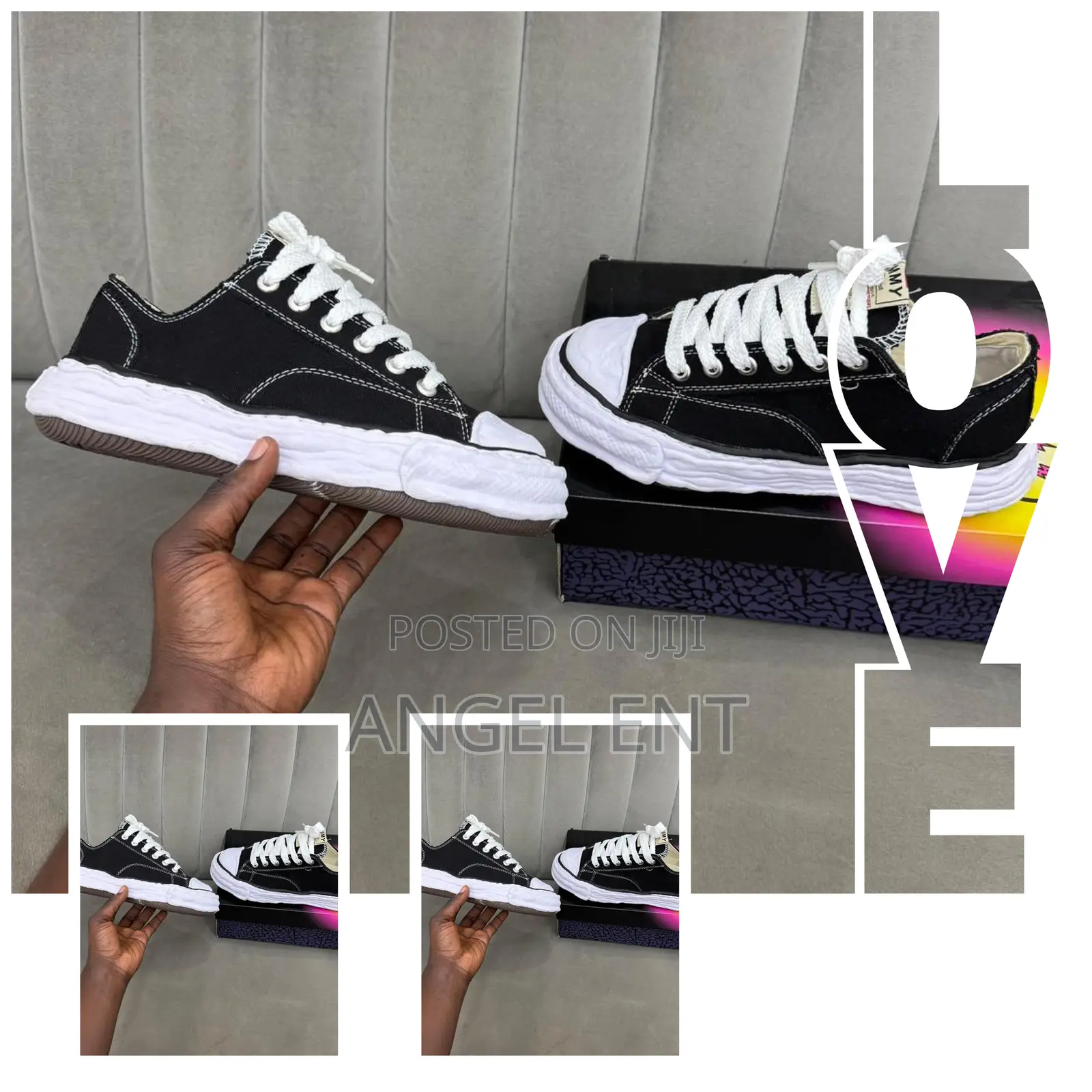 Maison Mihara Yasuhiro Peterson 23 Og Sole Canvas Low Sneakers Selling