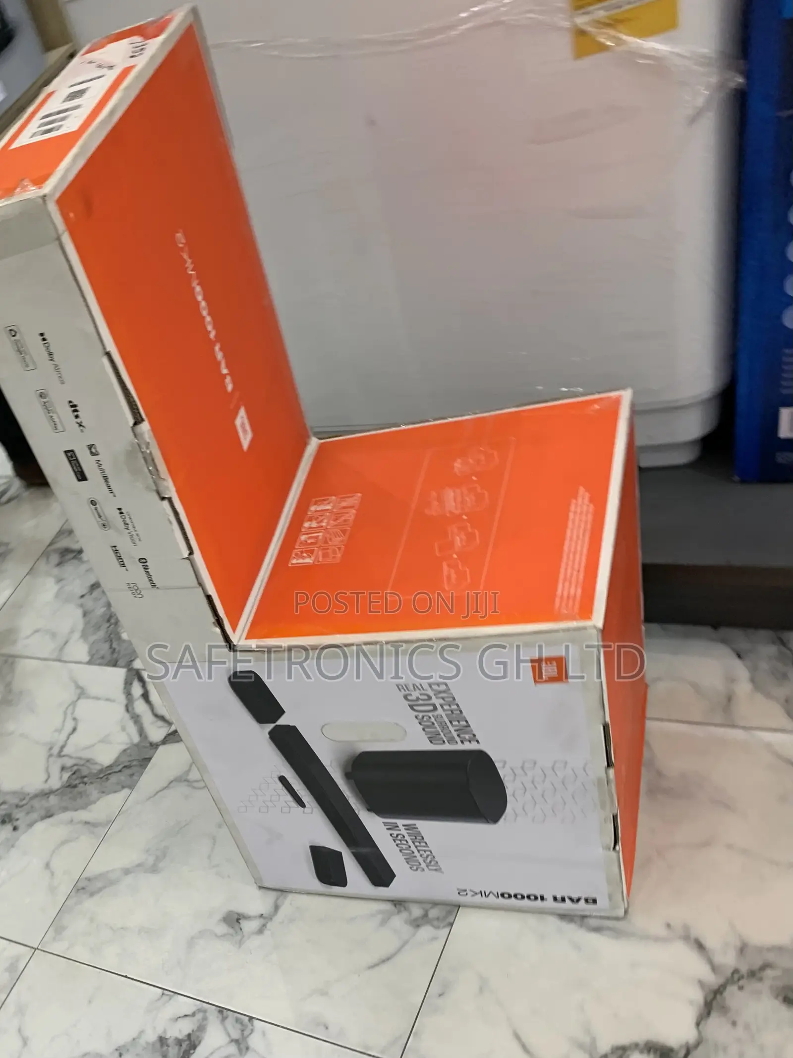 Efficient New JBL Bar 1000 Mk2 High-Performance 7.1.4-Ch Soundbar