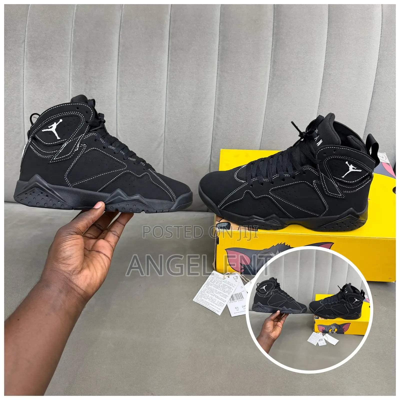 Nike Air Jordan 7 Retro "Chambray" Available as Seen
