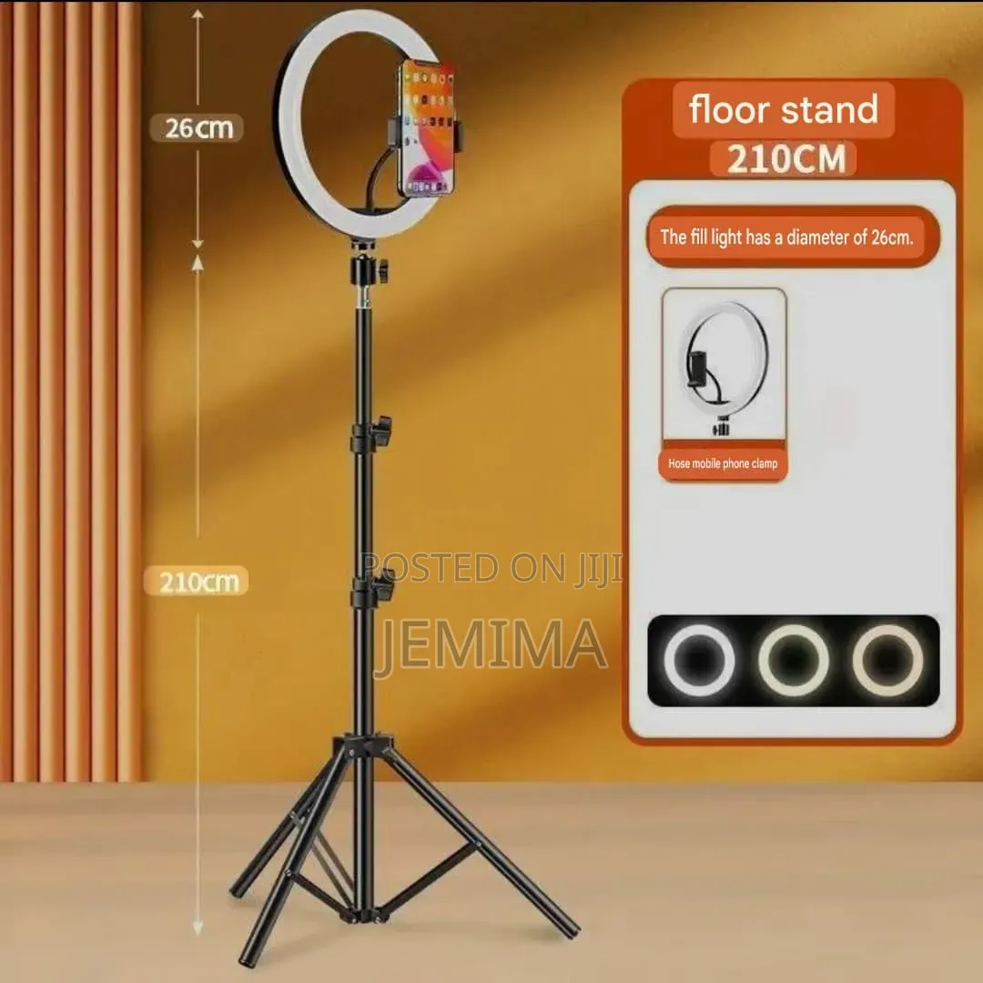 10 Inches Ringlight and Tripod Stand