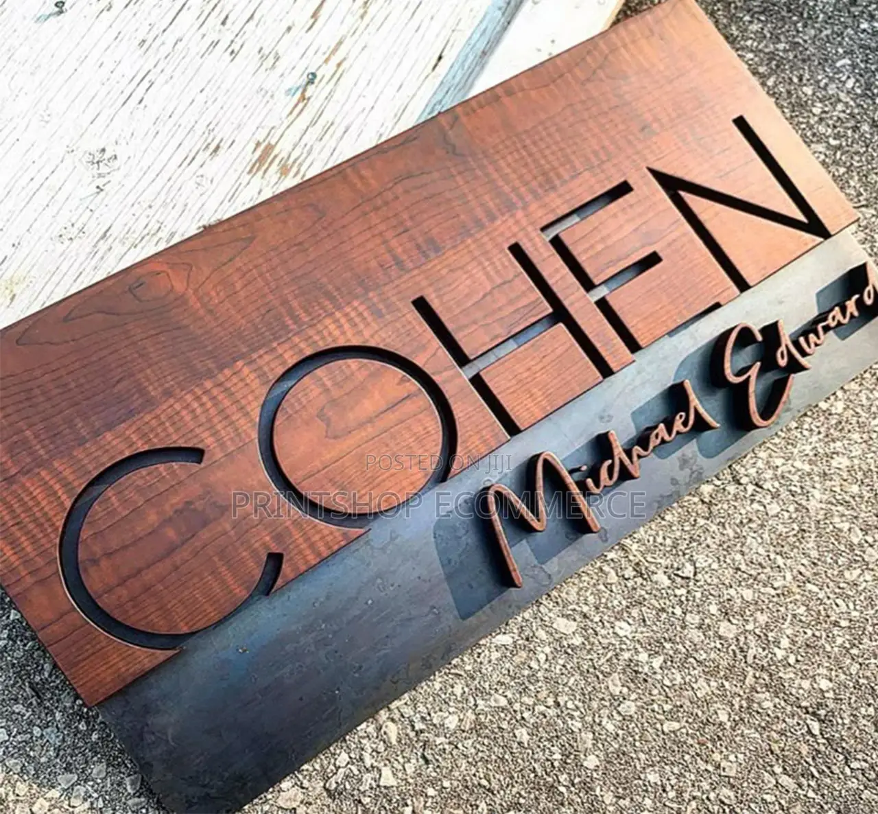 Customized Wooden Signage