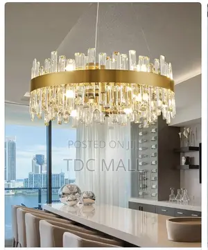 Golden Luxury Crystal Chandelier + 3 Colors