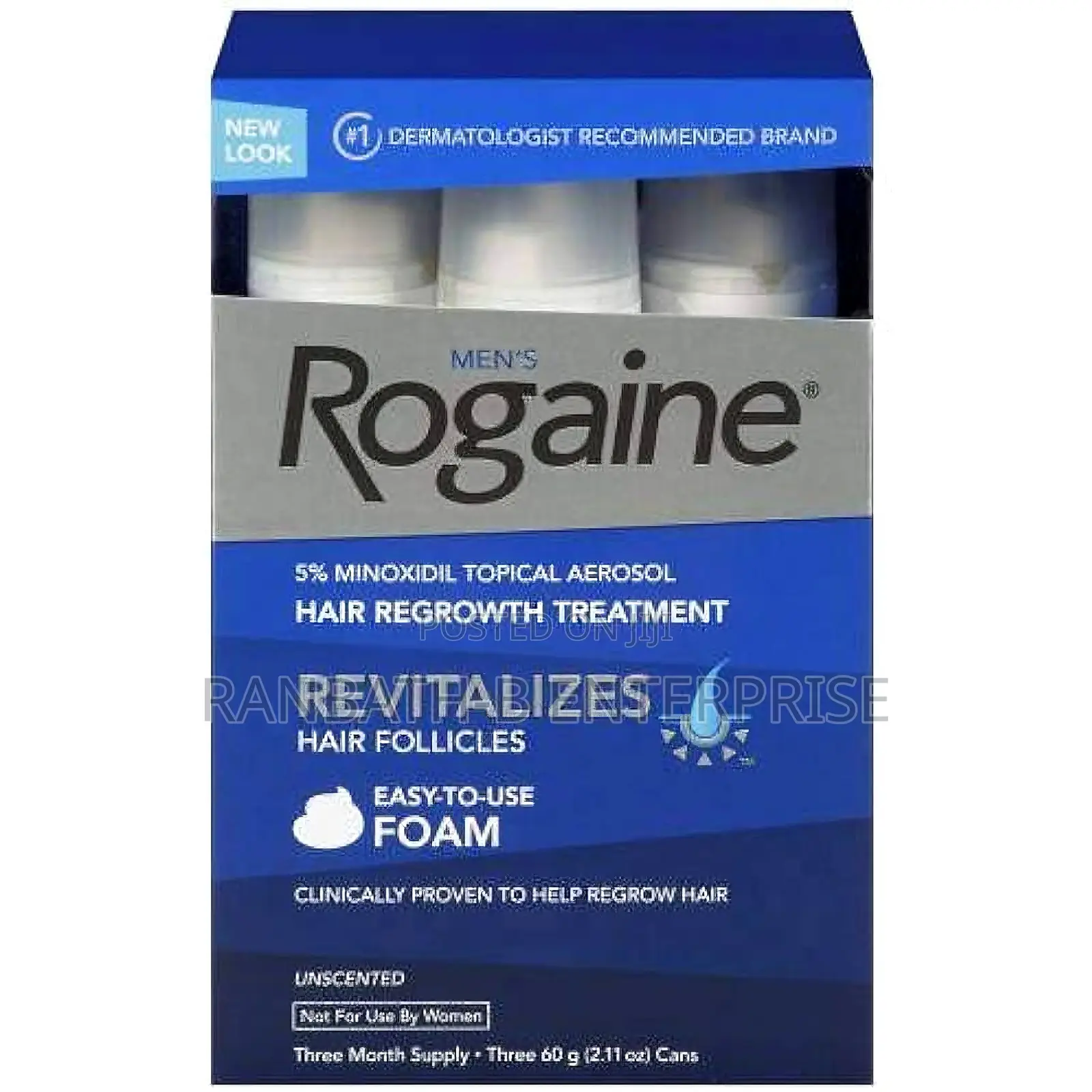 Rogaine 5% Minoxidil Foam ( 1 Bottle)