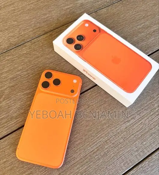 New Apple iPhone 17 Pro Max 256 GB Orange