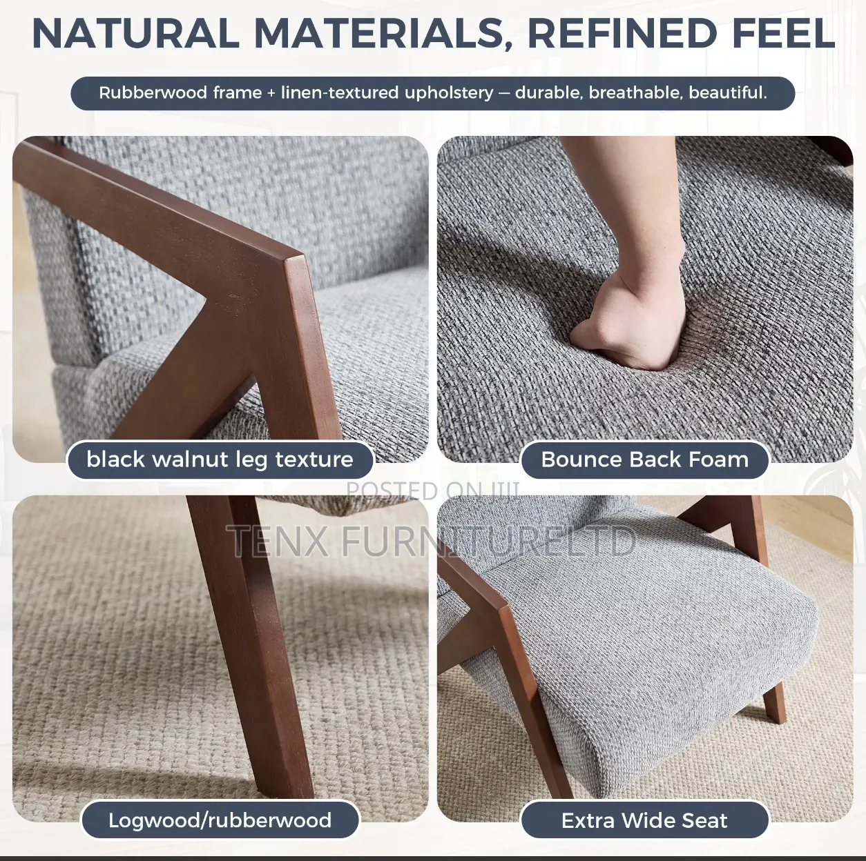 Sofa (Mid-Century) Single