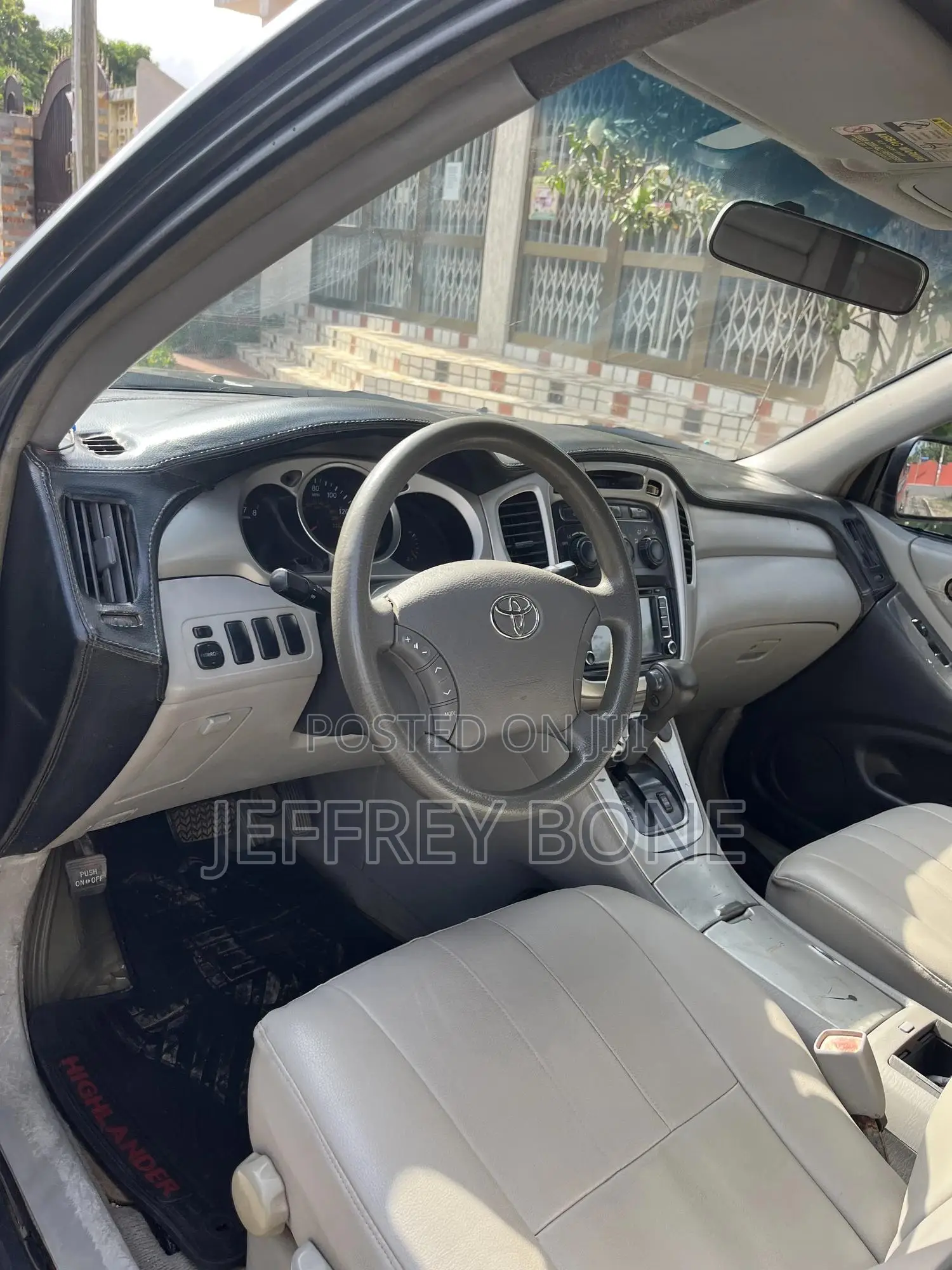 Toyota Highlander 4x4 2007 Black