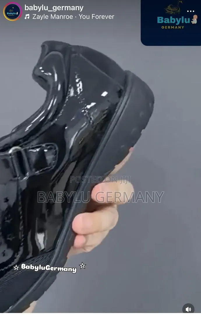 Size 26 to 42 Black School Shoe