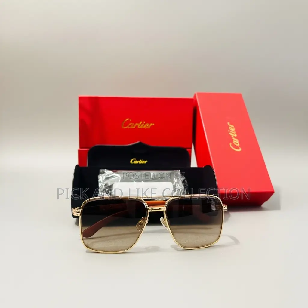 The Ultimate Statement Piece — Tinted Shades With Gold Flame