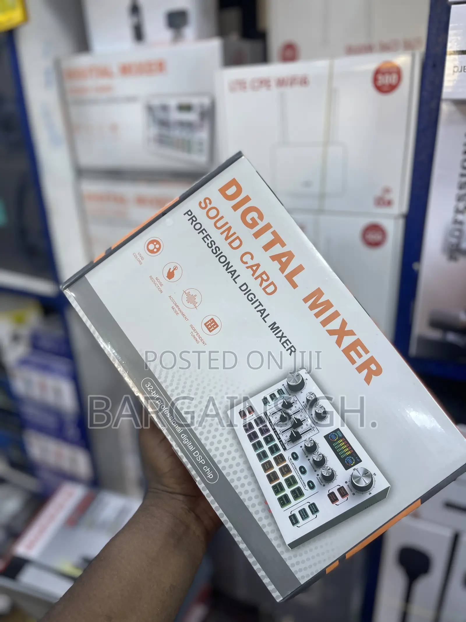 Professional Digital Mixer Sound Card