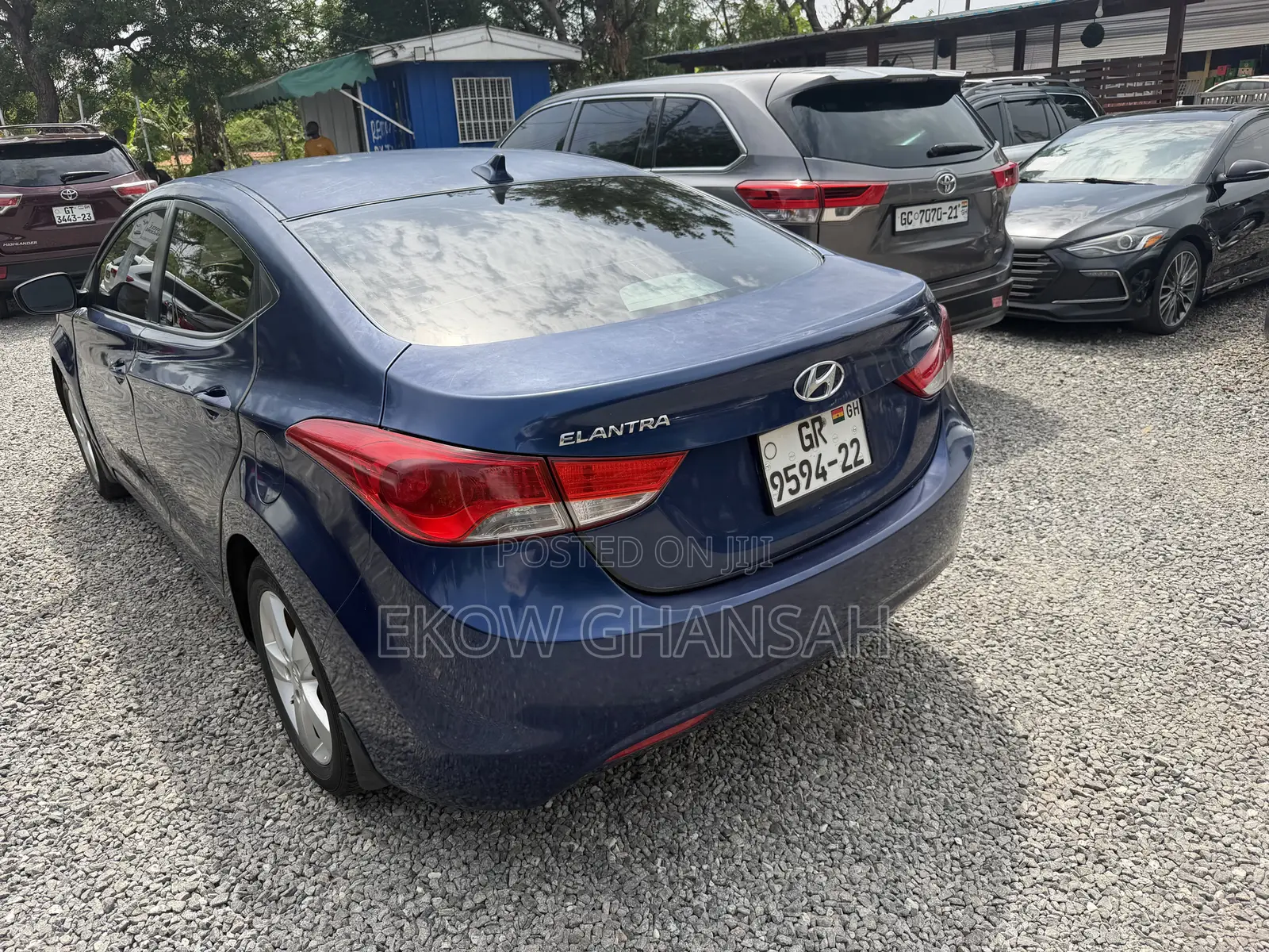 Hyundai Elantra 2013 Blue