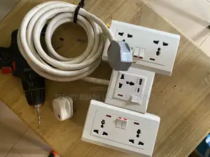 Modified Extension Sockets With Usb and Type- C Charger Ports
