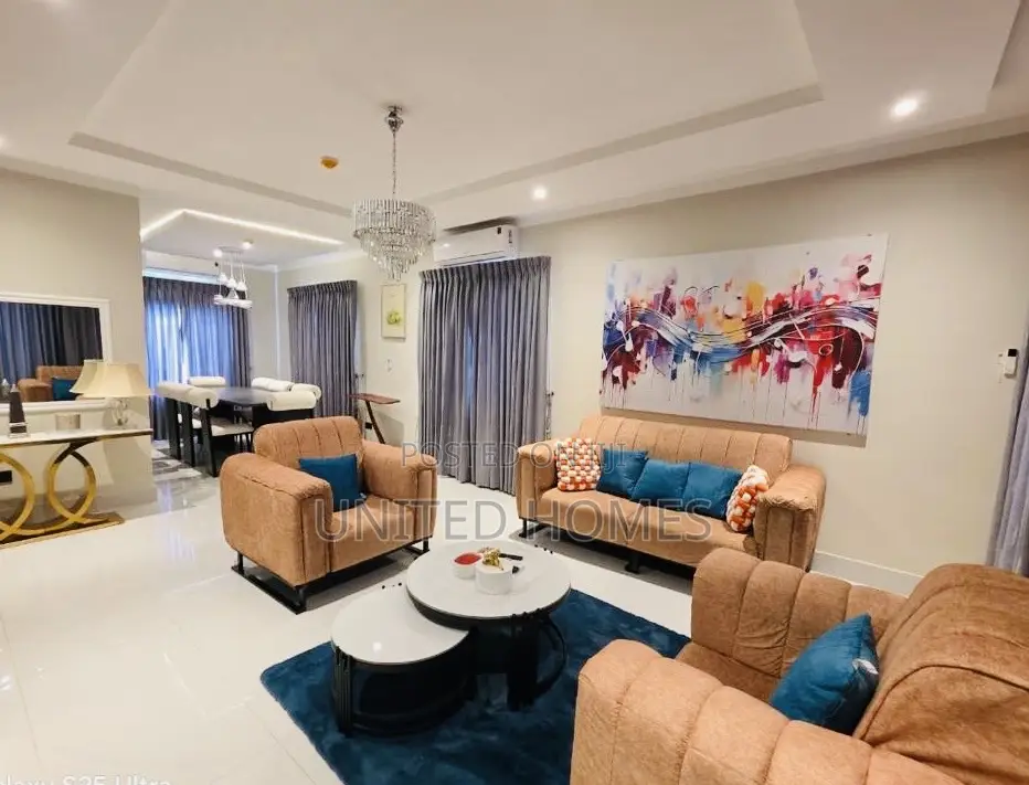 Furnished 6bdrm House in Airport Residential Area for rent