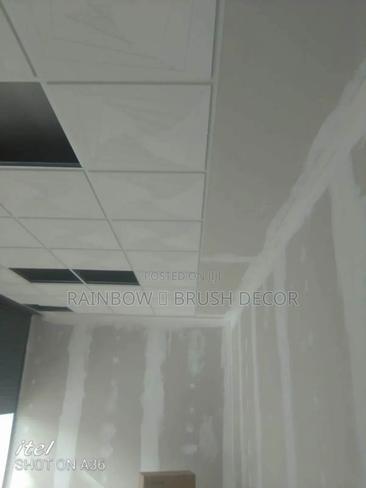Armstrong Acoustic Tiles Ceiling Installation
