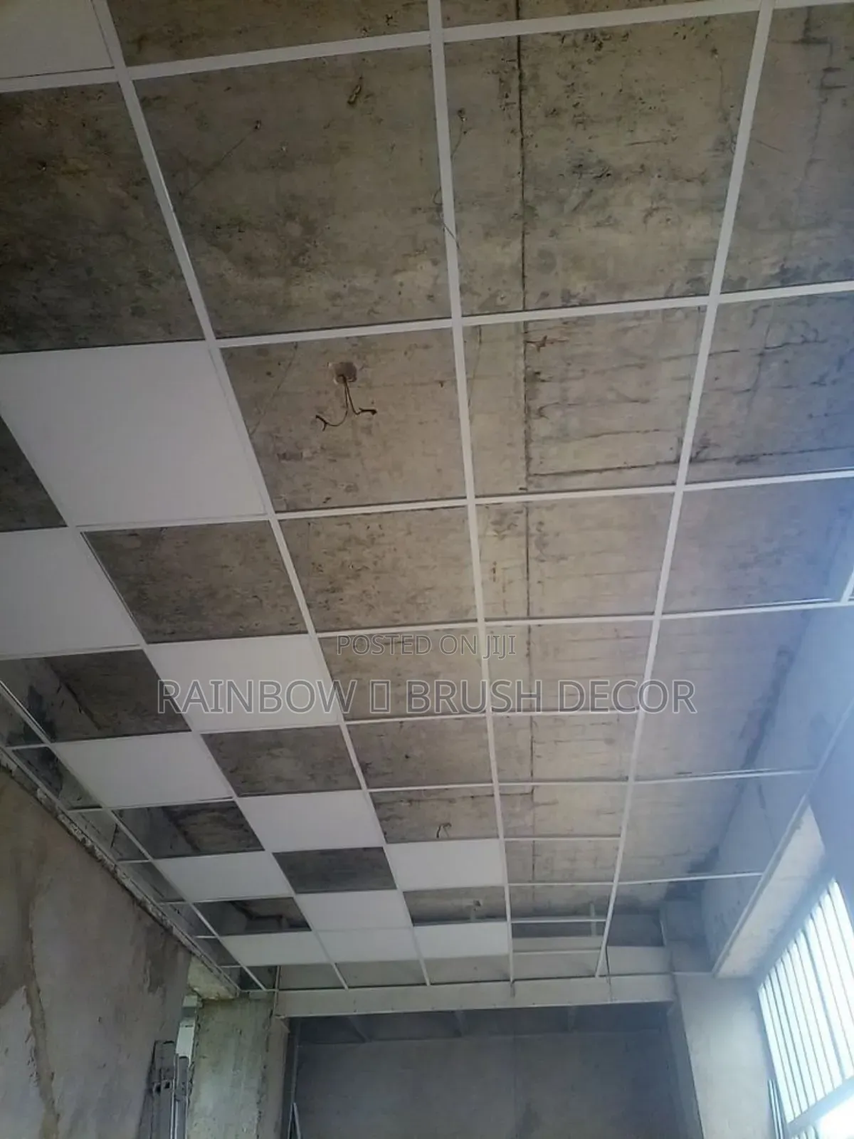Armstrong Acoustic Tiles Ceiling Installation