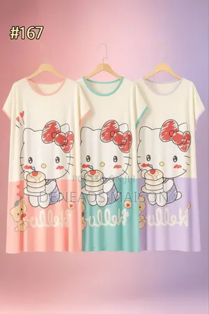 Long Cartoon Night Wear