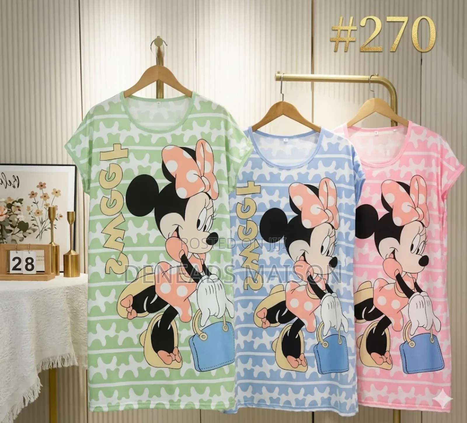 Long Cartoon Night Wear