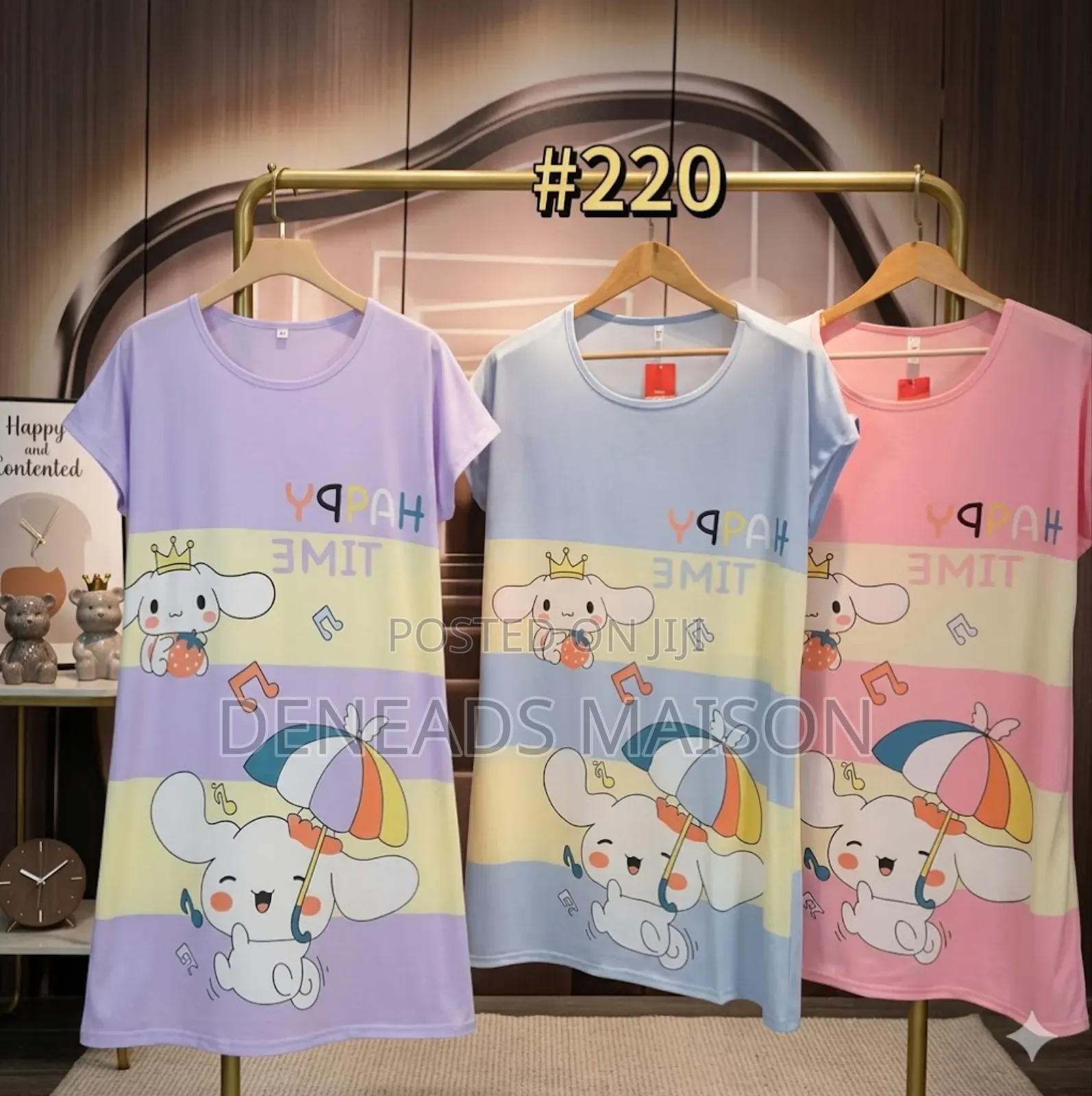 Long Cartoon Night Wear