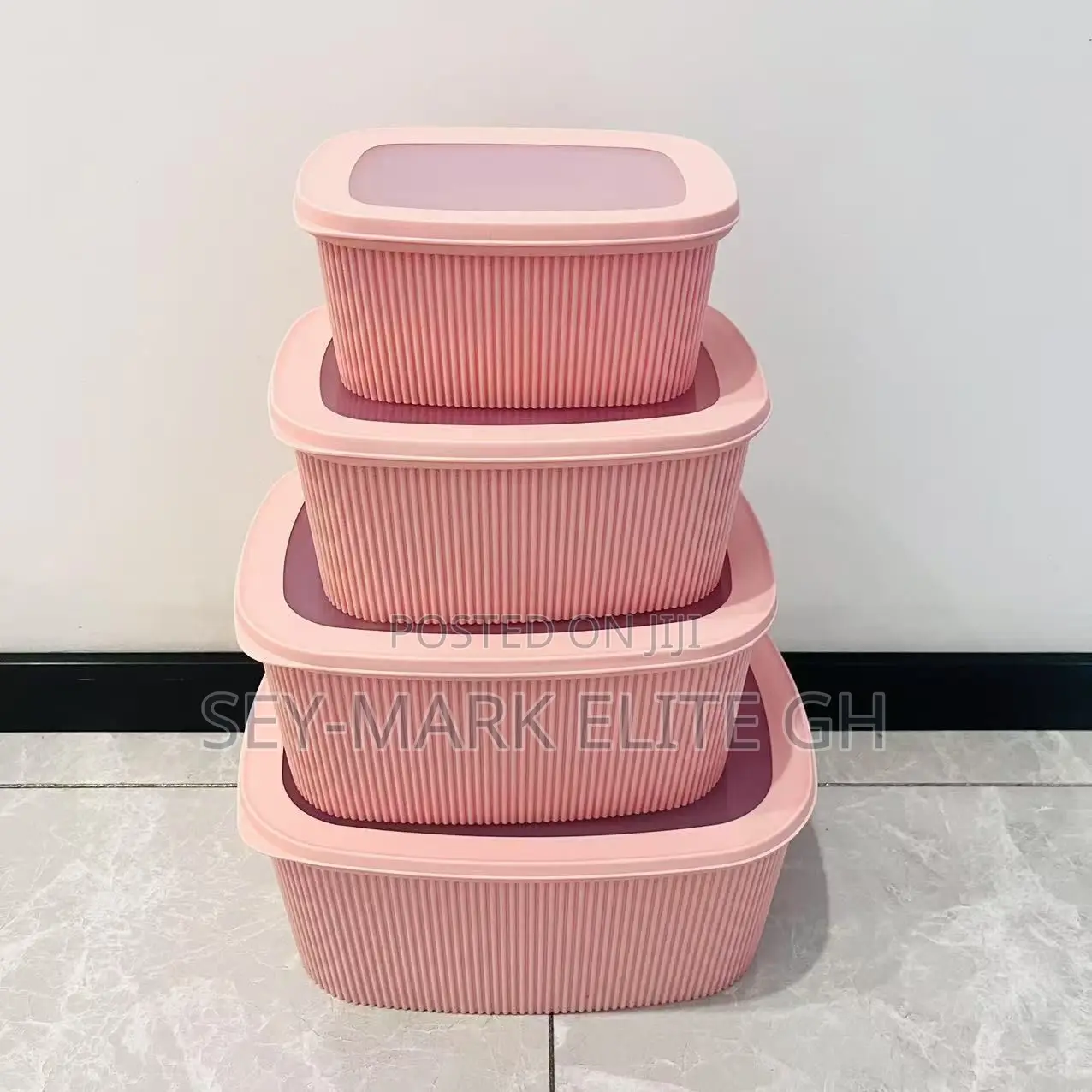 4 Set Silicone Storage Containers