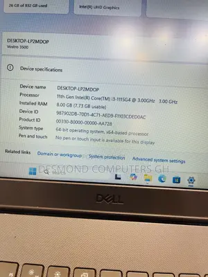 Laptop Dell Vostro 3500 8GB Intel Core i3 HDD 1T