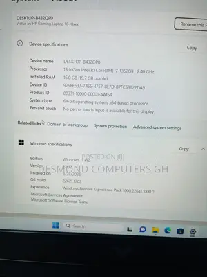 Laptop HP Victus 16 16GB Intel Core i7 SSD 1T