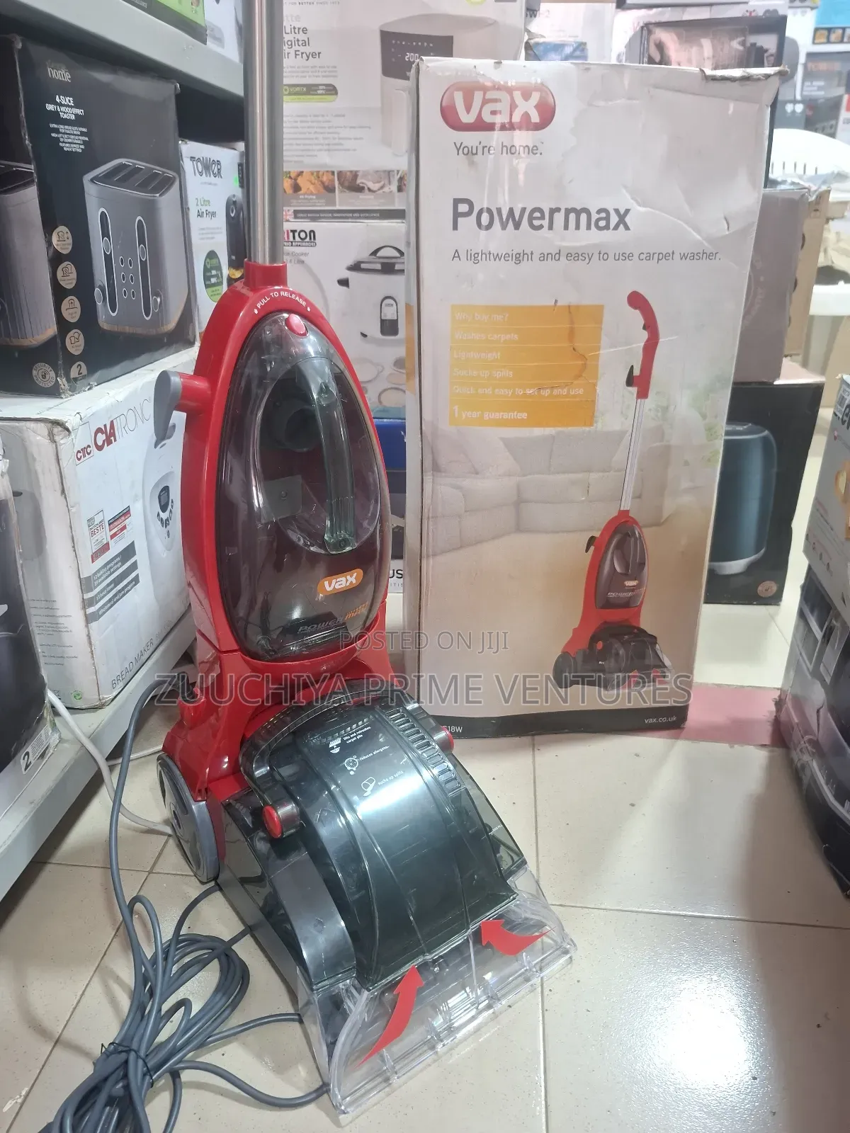 Vax Powermax Carpet Washer From Germany 