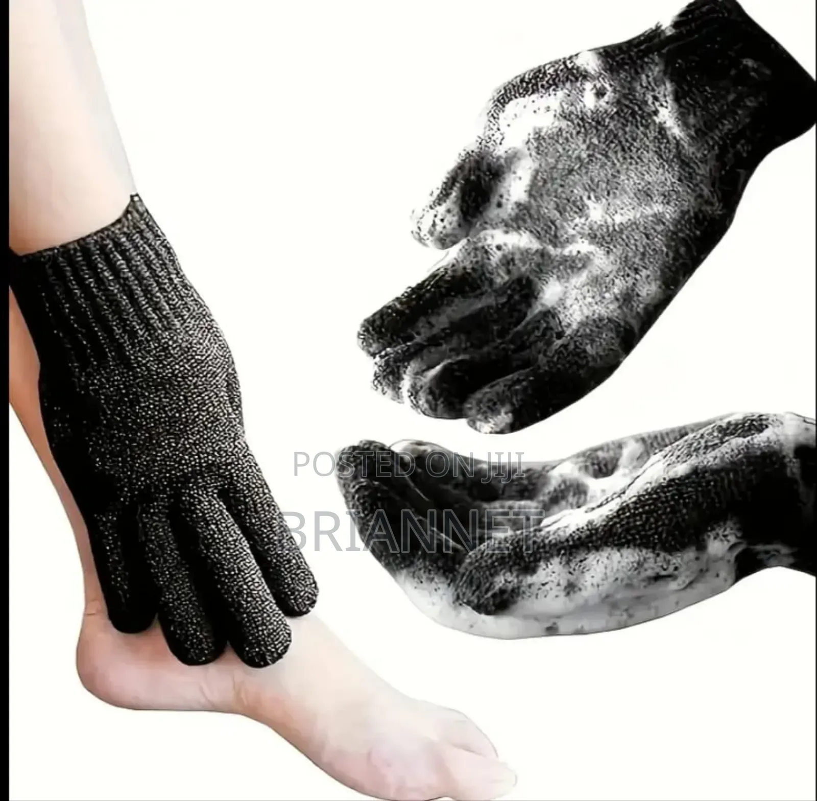 Exfoliating Bath Gloves – Deep Cleansing Spa Body Scrubber Smooth Skin