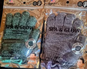 Exfoliating Bath Gloves – Deep Cleansing Spa Body Scrubber Smooth Skin