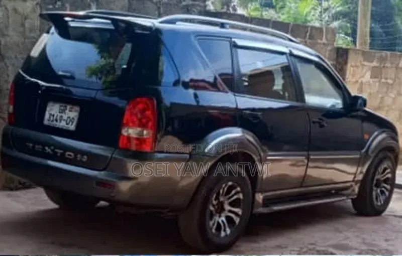 SsangYong Rexton RX 290 S 2002 Black