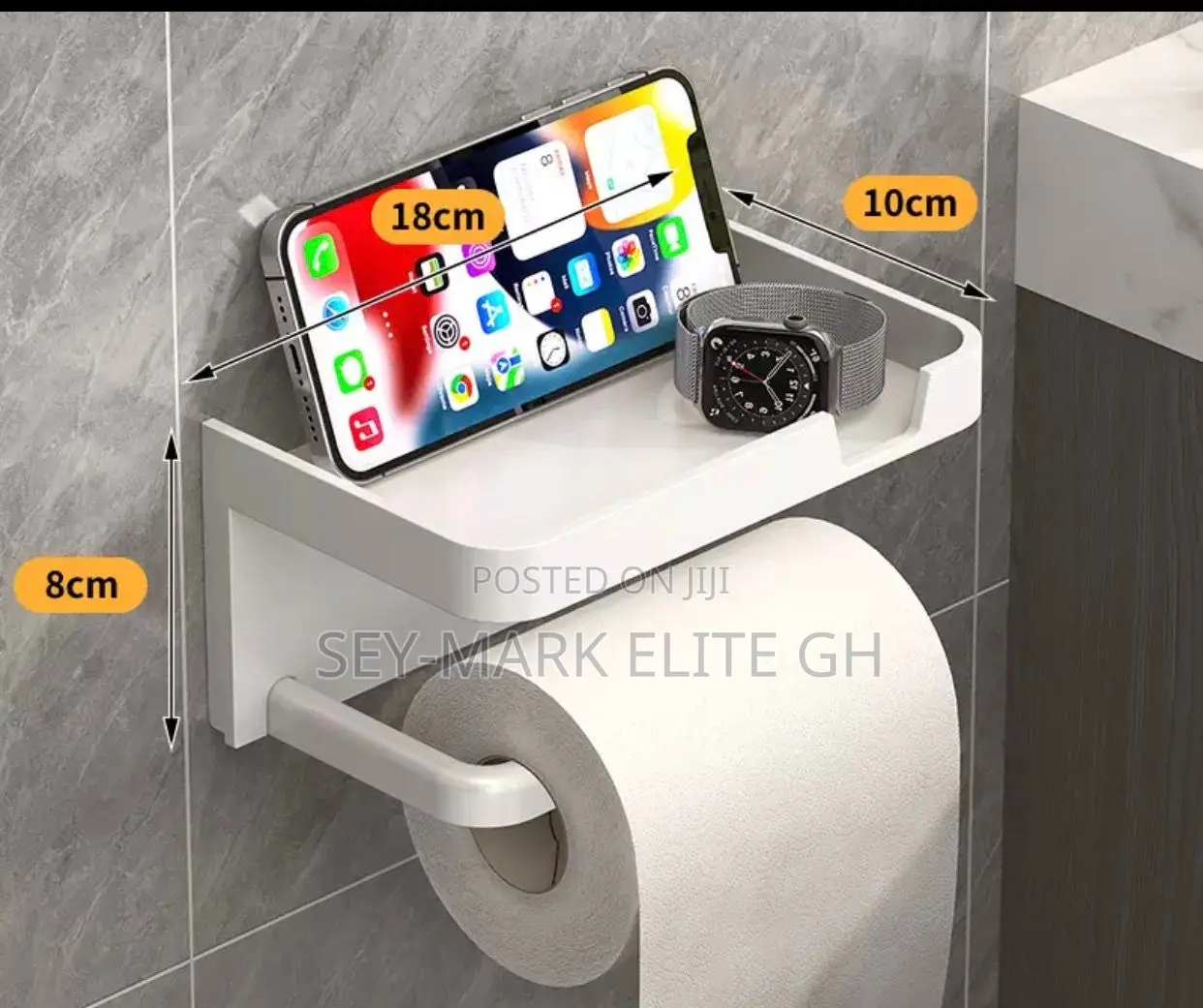 Wall Mount Toilet Paper Roll Holder