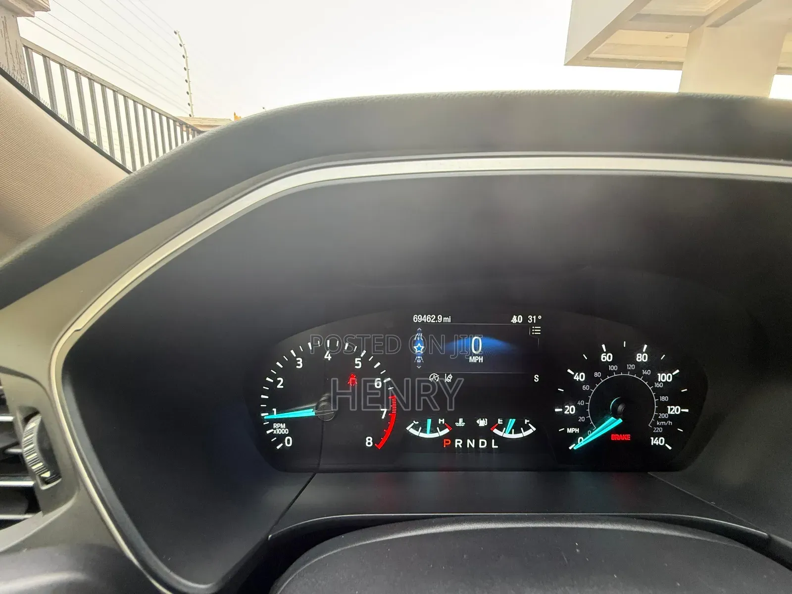 Ford Escape SEL FWD 2020 Blue